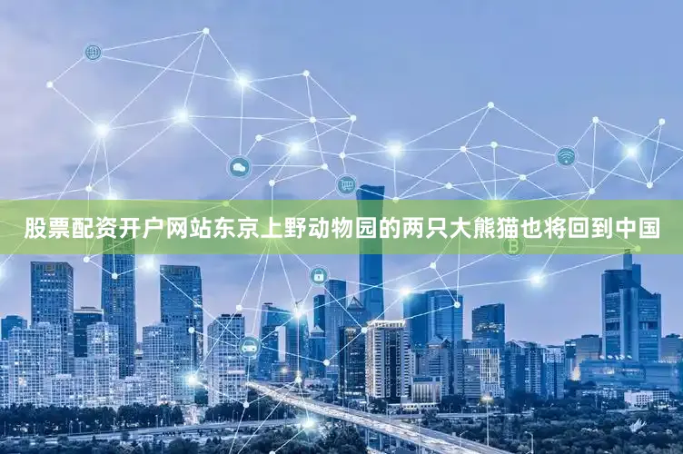 股票配资开户网站东京上野动物园的两只大熊猫也将回到中国