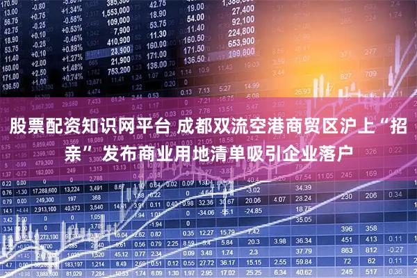 股票配资知识网平台 成都双流空港商贸区沪上“招亲” 发布商业用地清单吸引企业落户